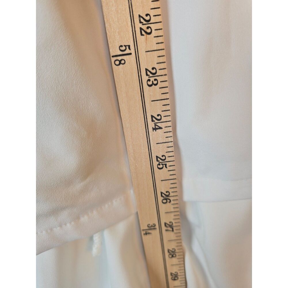 SS Weddings Beige Piped Pajama Shorts Set Small - Picture 10 of 15